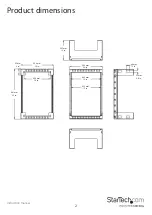 Предварительный просмотр 7 страницы StarTech.com RK12WALLO Instruction Manual