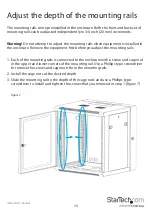 Предварительный просмотр 14 страницы StarTech.com RK1520WALHM Manual