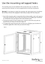 Предварительный просмотр 15 страницы StarTech.com RK1520WALHM Manual