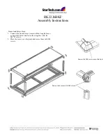 StarTech.com RK2236BKF Assembly Instructions preview