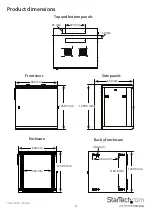 Предварительный просмотр 7 страницы StarTech.com RK2620WALHM Manual