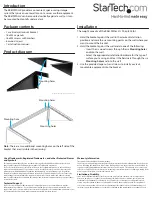 Preview for 2 page of StarTech.com RK619WALLV Instruction Manual