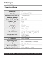 Preview for 16 page of StarTech.com RKCOND17HD Series Manual