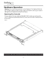 Preview for 19 page of StarTech.com RKCOND17HD Series Manual