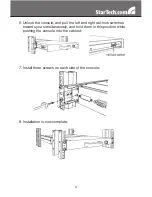 Preview for 6 page of StarTech.com RKCONS1501 Instruction Manual