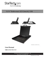 Предварительный просмотр 1 страницы StarTech.com RKCONS1901 Series User Manual