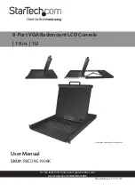 Preview for 1 page of StarTech.com RKCONS1908K User Manual