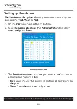 Preview for 21 page of StarTech.com RKCONS1908K User Manual
