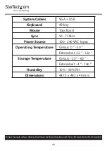 Preview for 41 page of StarTech.com RKCONS1908K User Manual