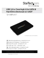 Предварительный просмотр 1 страницы StarTech.com S2510BPU337 User Manual