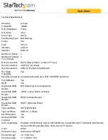 Предварительный просмотр 3 страницы StarTech.com S3520WU33ER Spec Sheet