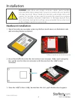 Предварительный просмотр 5 страницы StarTech.com SAT2MSAT25 Instruction Manual