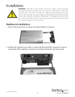 Предварительный просмотр 6 страницы StarTech.com SAT3510BU2V Instruction Manual