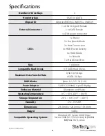 Preview for 11 page of StarTech.com SAT3540U3ER Manual