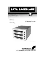 Предварительный просмотр 1 страницы StarTech.com SATABAY3 Instruction Manual