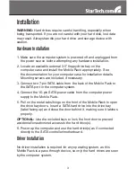 Preview for 6 page of StarTech.com SATDOCK2520 Instruction Manual