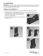 Preview for 5 page of StarTech.com SATDOCK25U User Manual