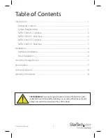 Preview for 3 page of StarTech.com SATDOCK4U2E Quick Manual