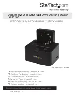 StarTech.com SATDOCKU3FEU User Manual preview