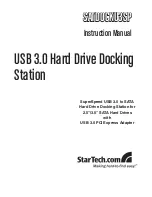 StarTech.com SATDOCKU3SP Instruction Manual предпросмотр