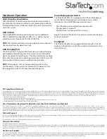 Preview for 2 page of StarTech.com SDOCK2U33HFB Instruction Manual