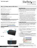 StarTech.com SDOCKU313 Quick Start Manual preview