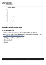 Предварительный просмотр 11 страницы StarTech.com SECTBLTPOS2 User Manual