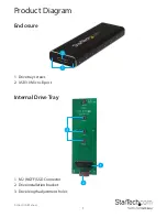 Предварительный просмотр 4 страницы StarTech.com SM2NGFFMBU33 User Manual