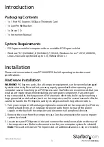 Preview for 4 page of StarTech.com ST10000SPEX Instruction Manua