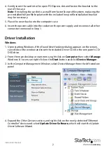 Preview for 5 page of StarTech.com ST10000SPEX Instruction Manua