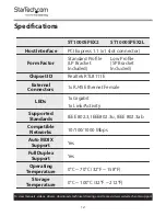 Предварительный просмотр 13 страницы StarTech.com ST1000SPEX2 User Manual