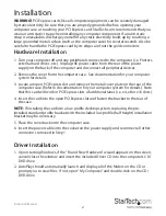 Preview for 5 page of StarTech.com ST1000SPEXD3 User Manual