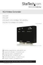 Preview for 1 page of StarTech.com ST1214T Instruction Manual