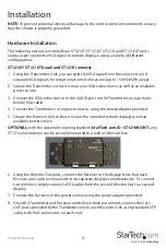 Preview for 7 page of StarTech.com ST1214T Instruction Manual