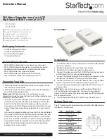 StarTech.com ST121DVI25 Instruction Manual preview