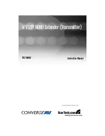 StarTech.com ST121HDMIT Instruction Manual preview