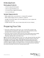 Preview for 5 page of StarTech.com ST121HDWP Instruction Manual