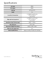 Preview for 8 page of StarTech.com ST121SHD30 User Manual