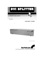 Preview for 1 page of StarTech.com ST122DVI Instruction Manual