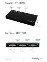 Preview for 5 page of StarTech.com ST122DVIA User Manual