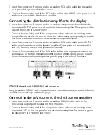 Предварительный просмотр 6 страницы StarTech.com ST123HDA User Manual