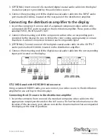 Предварительный просмотр 7 страницы StarTech.com ST123HDA User Manual