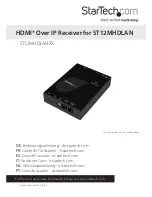 StarTech.com ST12MHDLANRX User Manual preview