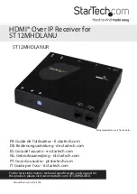 StarTech.com ST12MHDLANUR Instruction Manual preview