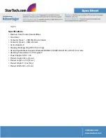 Preview for 2 page of StarTech.com ST4205USB Specifications