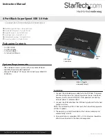 StarTech.com ST4300USB3 Instruction Manual preview