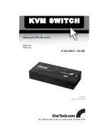 StarTech.com StarView SV211KA Instruction Manual preview