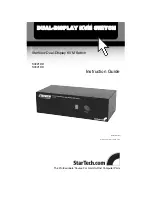 StarTech.com StarView SV221DD Instruction Manual preview