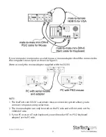 Preview for 6 page of StarTech.com StarView SV231 User Manual