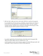 Preview for 25 page of StarTech.com Starview SV231USBAN Instruction Manual